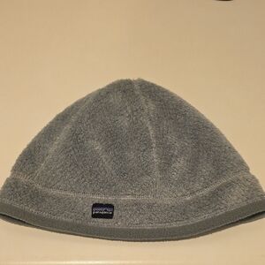 Patagonia Gray Fleece Beanie